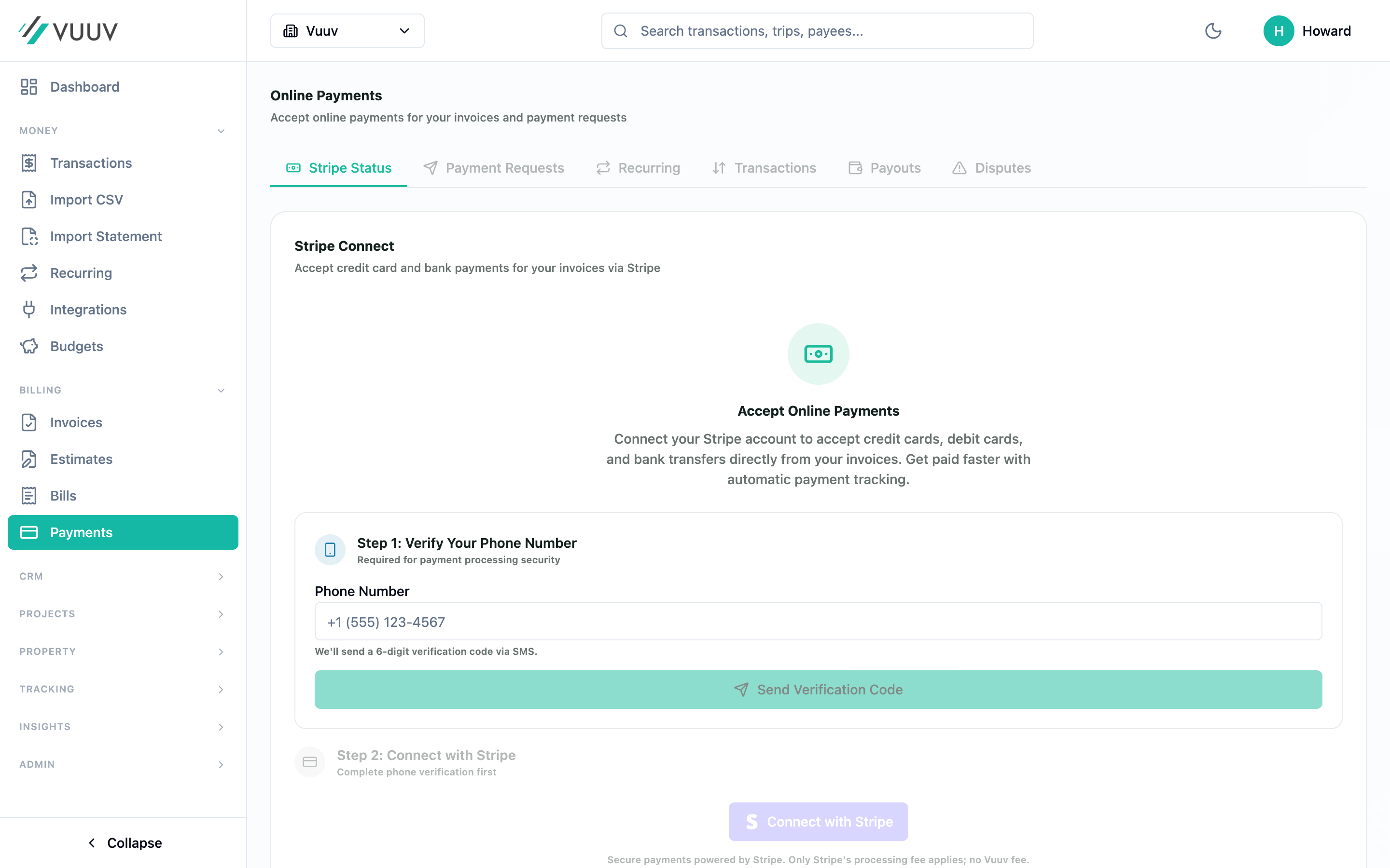 Payments & Rent